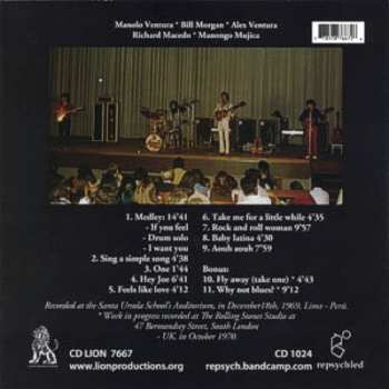 CD Los Mad's: En Concierto 1969 449166