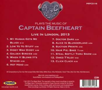 CD The Magic Band: Plays The Music Of Captain Beefheart (Live In London, 2013) 104605
