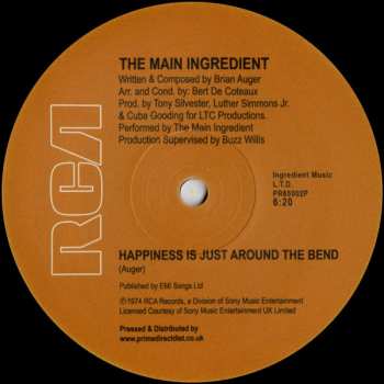 The Main Ingredient: Happiness Is Just Around The Bend / Evening Of Love