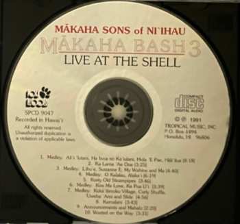 CD The Makaha Sons Of Ni'ihau: Mākaha Bash 3: Live At The Shell