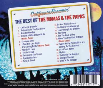 CD The Mamas & The Papas: California Dreamin' - The Best Of The Mamas And The Papas 127477
