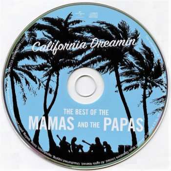 CD The Mamas & The Papas: California Dreamin' - The Best Of The Mamas And The Papas 127477