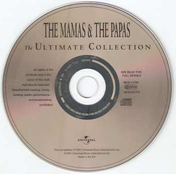 CD The Mamas & The Papas: The Ultimate Collection 393889
