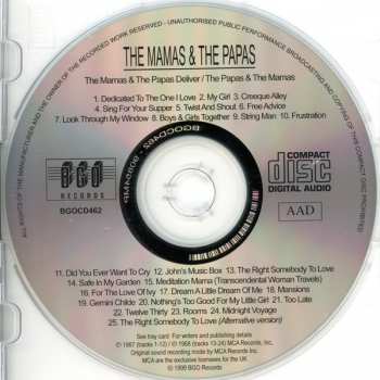 CD The Mamas & The Papas: The Mamas & The Papas Deliver / The Papas & The Mamas 183433