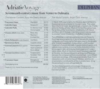 CD The Marian Consort: Adriatic Voyage - Seventheen-Century Music From Venice To Dalmatia  156055