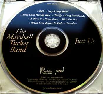 CD The Marshall Tucker Band: Just Us 268151