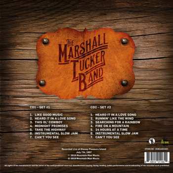 2CD The Marshall Tucker Band: Live At Pleasure Island '97 LTD 276312