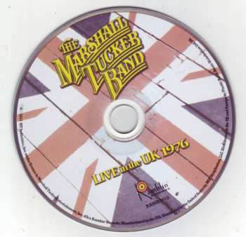 CD The Marshall Tucker Band: Live In The Uk 1976 249925