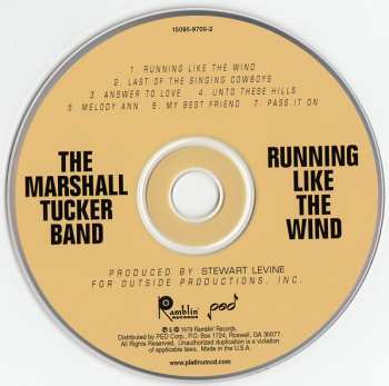 CD The Marshall Tucker Band: Running Like The Wind 233740