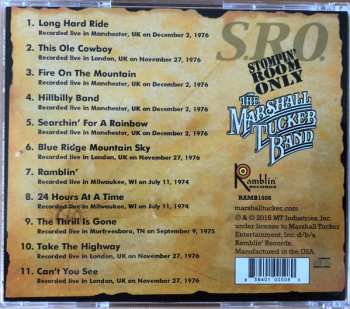 CD The Marshall Tucker Band: Stompin' Room Only: Greatest Hits 1974-76 253385