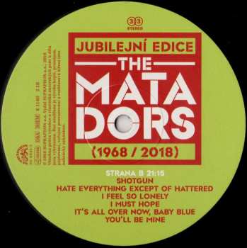 LP The Matadors: The Matadors (Jubilejní Edice 1968 / 2018) 23020