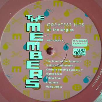 LP The Members: Greatest Hits - All The Singles LTD | CLR 447132