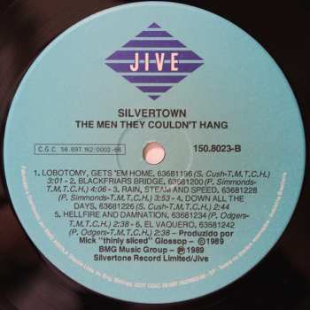 LP The Men They Couldn't Hang: Silver Town