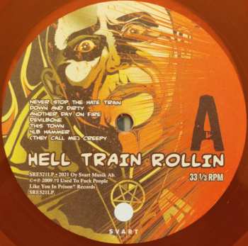 LP The Meteors: Hell Train Rollin LTD | CLR 142272