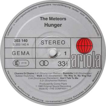 LP The Meteors: Hunger 517706