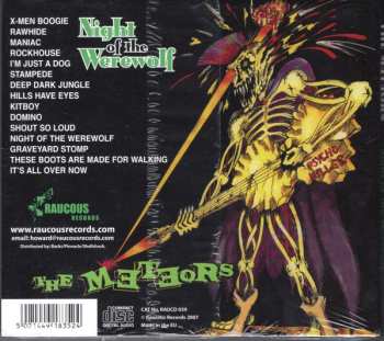 CD The Meteors: Night Of The Werewolf DIGI 490618