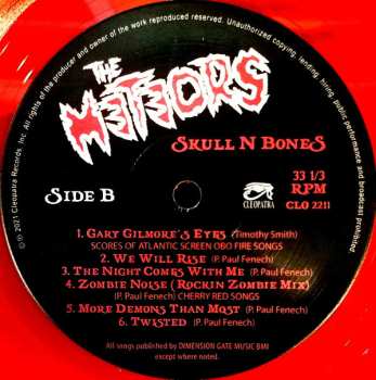 LP The Meteors: Skull N Bones CLR | LTD 474139