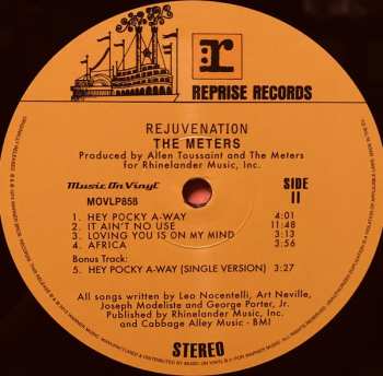 LP The Meters: Rejuvenation 30003
