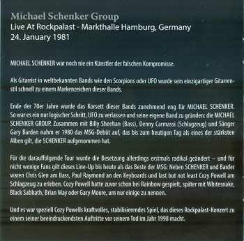 CD/DVD The Michael Schenker Group: Live At Rockpalast - Hamburg 1981 DIGI 103253