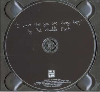 CD The Middle East: I Want That You Are Always Happy 246852
