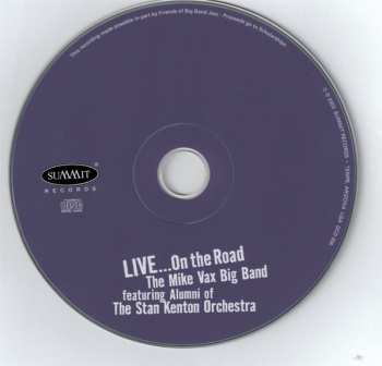 CD The Mike Vax Big Band: Live ...On The Road 272798
