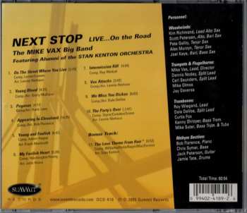CD The Mike Vax Big Band: Next Stop Live... On The Road 245397