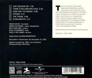 CD The Miles Davis Quintet: Miles: The New Miles Davis Quintet 531291