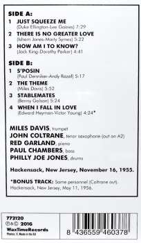 LP The Miles Davis Quintet: The Original Quintet (First Recording) LTD 146654