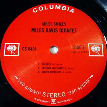 LP The Miles Davis Quintet: Miles Smiles
