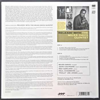 LP The Miles Davis Quintet: Relaxin' With The Miles Davis Quintet 62851