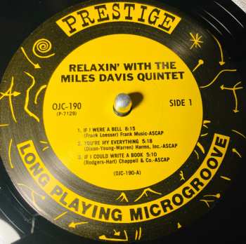 LP The Miles Davis Quintet: Relaxin' With The Miles Davis Quintet 439004