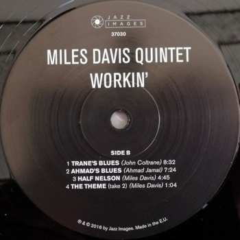 LP The Miles Davis Quintet: Workin' DLX | LTD 77198