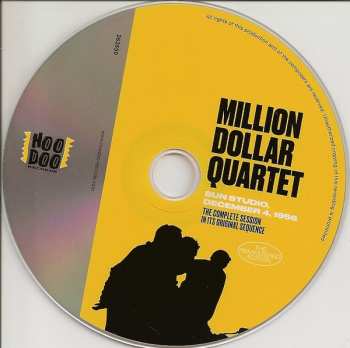 CD The Million Dollar Quartet: Million Dollar Quartet - The Complete Session In Its Original Sequence 522847