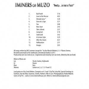 CD Miners Of Muzo: Really.... Is That A Fact?