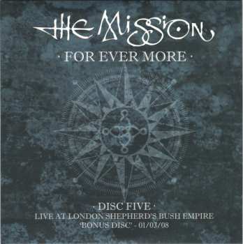 5CD/Box Set The Mission: For Ever More - Live at London Shepherd's Bush Empire 27/02/08-01/03/08 103439