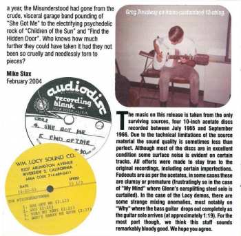 CD The Misunderstood: The Lost Acetates 1965-1966 352077