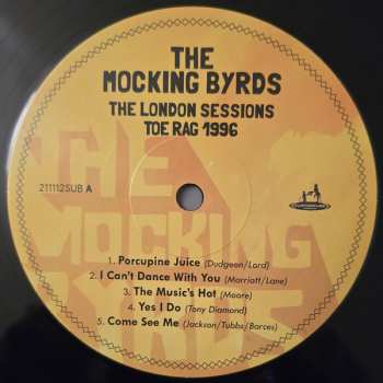 LP The Mocking Byrds: The London Sessions / Toe Rag 1996 LTD