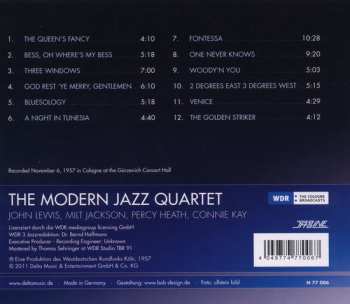 CD The Modern Jazz Quartet: 1957 Cologne, Gürzenich Concert Hall 99323