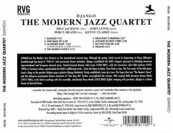 CD The Modern Jazz Quartet: Django 9980
