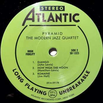 LP The Modern Jazz Quartet: Pyramid LTD 84548