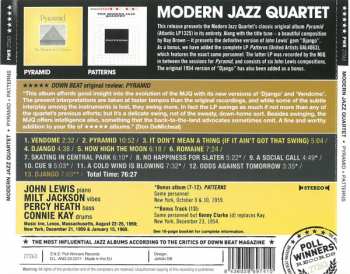 CD The Modern Jazz Quartet: Pyramid + Patterns 314184