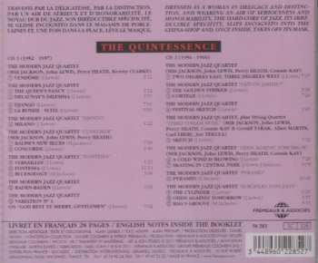 2CD The Modern Jazz Quartet: The Quintessence, New York / Stockholm / Lennox, 1952-1960 436982