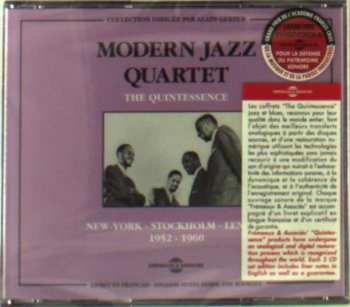 2CD The Modern Jazz Quartet: The Quintessence, New York / Stockholm / Lennox, 1952-1960 436982