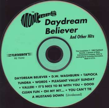 CD The Monkees: Daydream Believer And Other Hits 8870