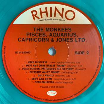 LP The Monkees: Pisces, Aquarius, Capricorn & Jones Ltd. CLR | LTD 470126