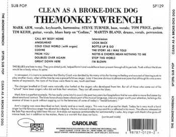CD The Monkeywrench: Clean As A Broke-Dick Dog 195089