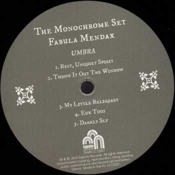 LP The Monochrome Set: Fabula Mendax 414415