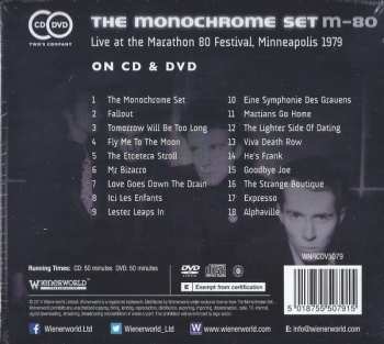 CD/DVD The Monochrome Set: M-80 (CD & DVD) 515099