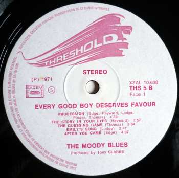 LP The Moody Blues: Every Good Boy Deserves Favour 505915