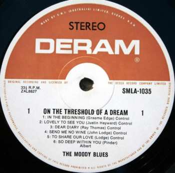 LP The Moody Blues: On The Threshold Of A Dream 442868